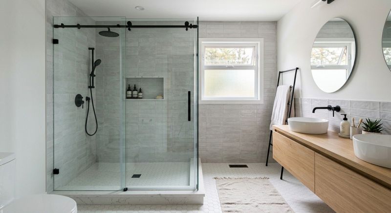 Tub To Shower Conversion project example